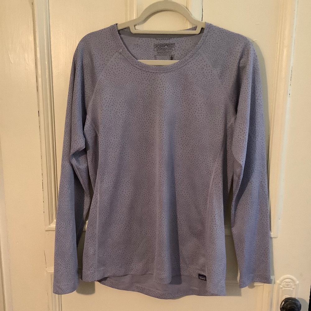 🌸Grey Patagonia Capilene Midweight Base Layer L - Picture 6 of 6